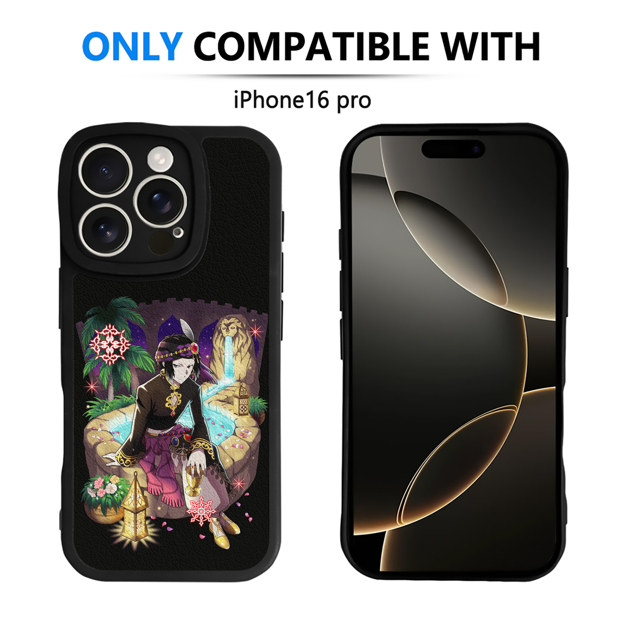 （画像用） 文豪ストレイドッグス Bungo Stray Dogs 【iPhone 16シリーズ対応】シリコンスマホケース（レザー調） 材質：シリコン
